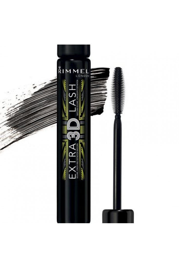 Rimmel London Extra 3D Lash Mascara 003 Extreme Black image 2