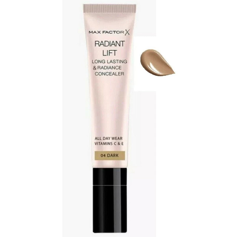Max Factor Radiant Lift Long Lasting Brightening Concealer 04 Dark X 3