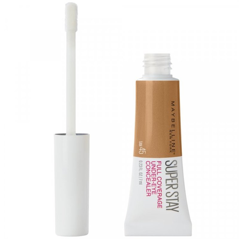 Maybelline Superstay Full Coverage Concealer 45 Tan X 3