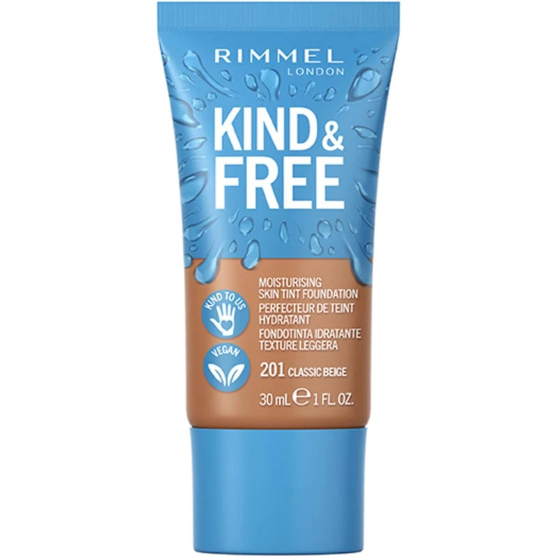 Rimmel Kind & Free Foundation 201 Classic Beige 30ml X 3