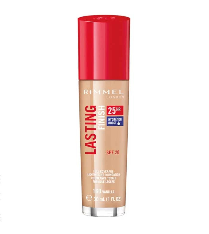 Rimmel Lasting Finish 25H Foundation 30ml 160 Vanilla X 3