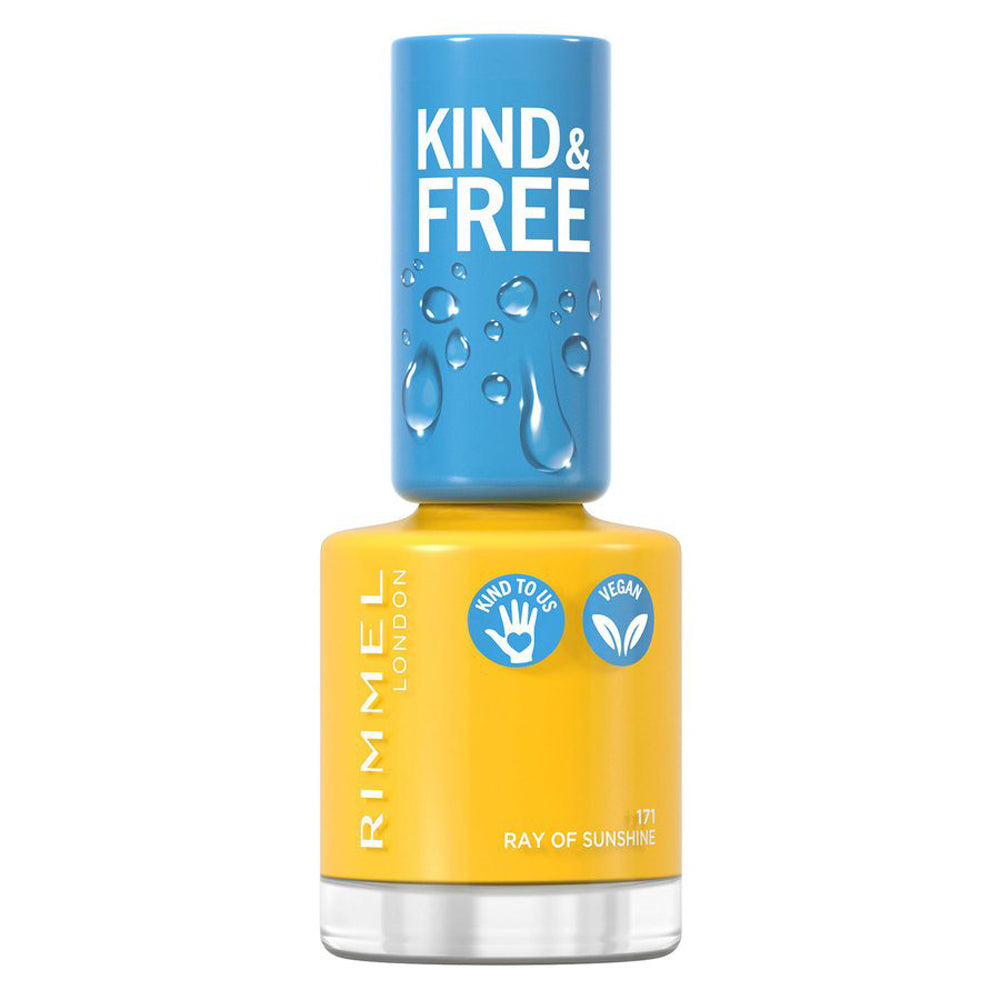 Rimmel London Kind & Free Nail Polish 171 Ray Of Sunshine