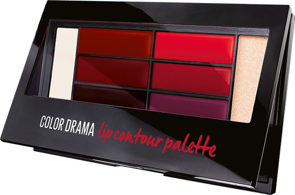 Maybelline Color Drama Lip Contour Palette 2 Crimson Vixen X 3
