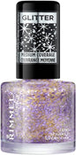 Rimmel London Glitter Nail Polish Top Coat 010 Sparkle Every Day