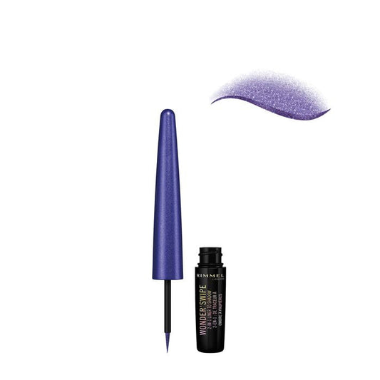 Rimmel London Wonder Swipe 2-In-1 Eyeliner To Shadow 010 Cool AF
