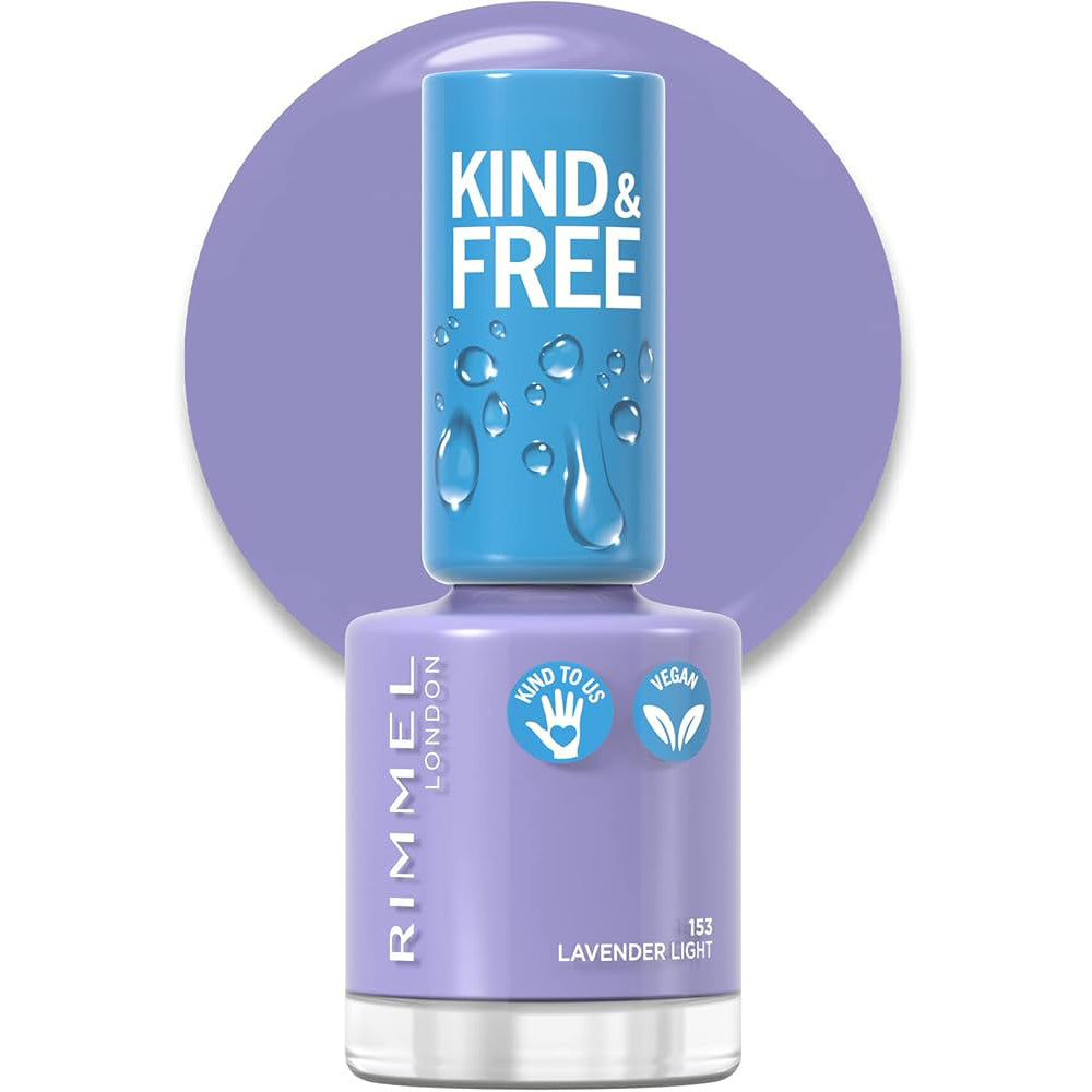 Rimmel London Kind & Free Nail Polish 153 Lavender Light
