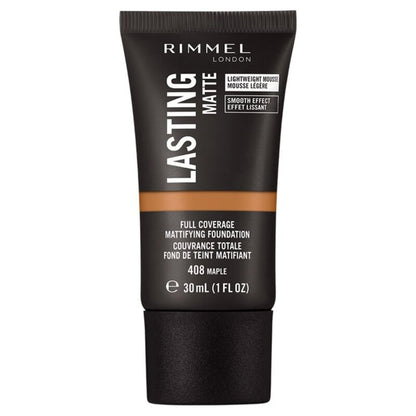 Rimmel London Lasting Matte Foundation 408 Maple