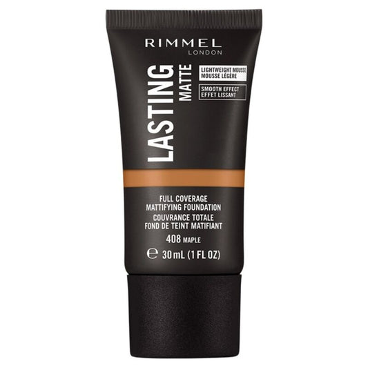 Rimmel London Lasting Matte Foundation 408 Maple