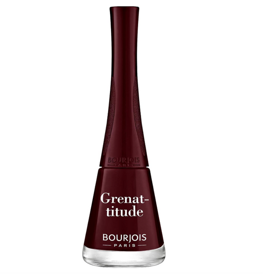 Bourjois 1 Seconde Gel Nail Polish 45 Grenat titude