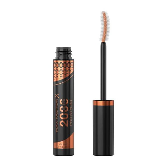 Max Factor 2000 Calorie Pro Stylist Mascara Black Brown X 3