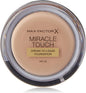 Max Factor Miracle Touch Foundation 047 Vanilla X 3