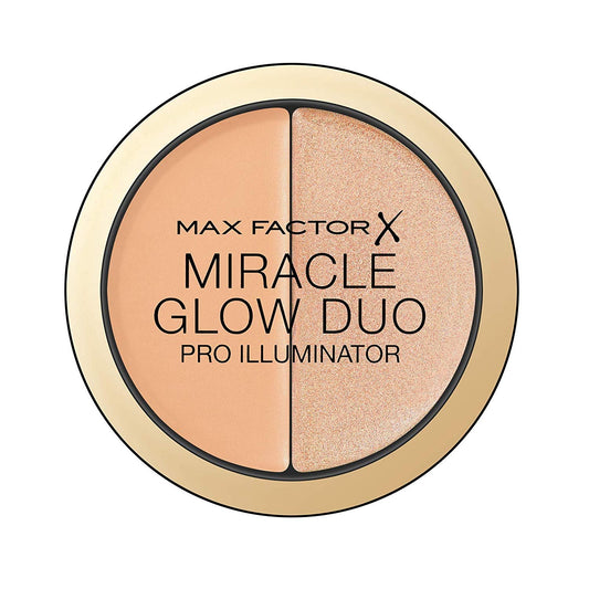 Max Factor Miracle Glow Duo Creamy Highlighter 20 Medium X 3