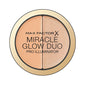 Max Factor Miracle Glow Duo Creamy Highlighter 20 Medium X 3