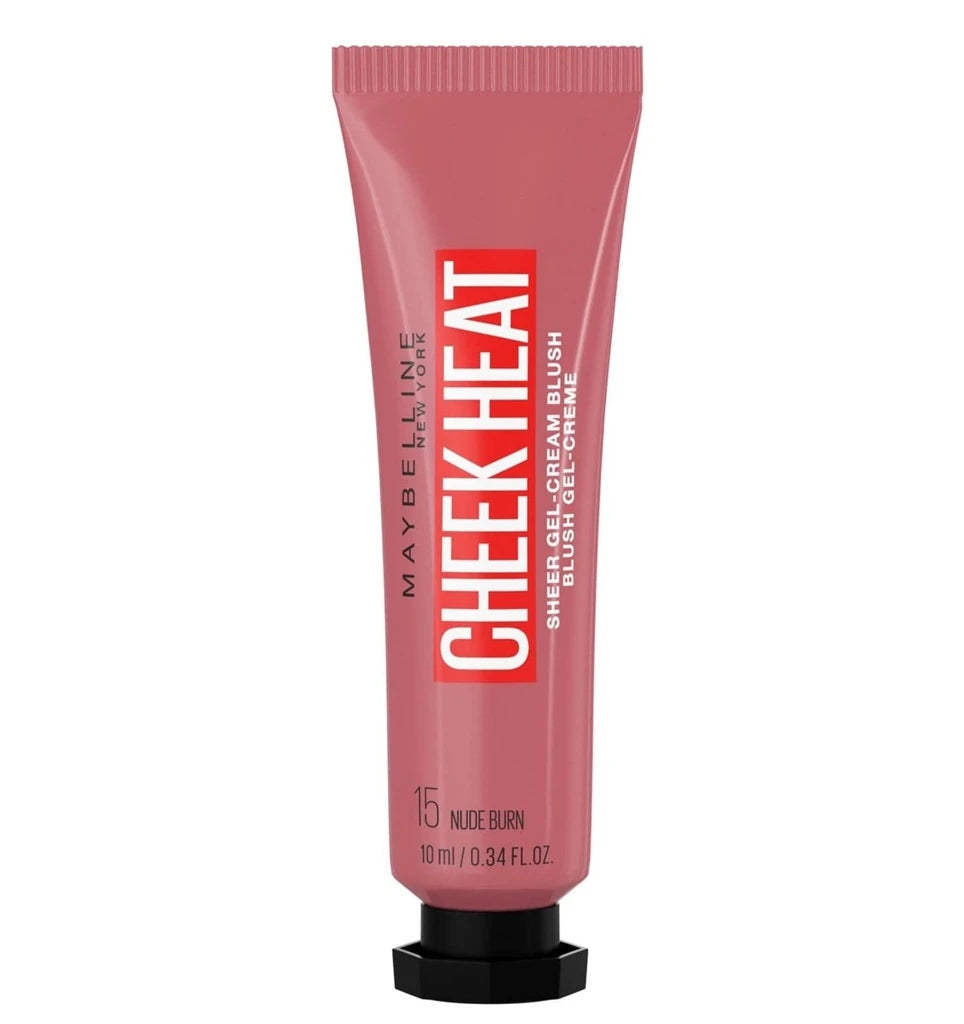 Maybelline Cheek Heat Blush 15 Nude Burn X 3