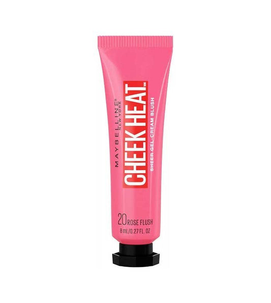 Maybelline Cheek Heat Blush Rose Flash 20 X 3
