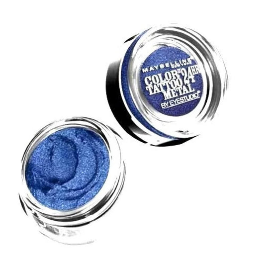 Maybelline Color Tattoo 24Hr Eye Shadow 75 Electric Blue X 6