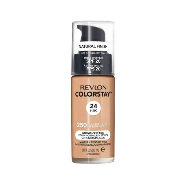 Revlon Colorstay Foundation for Normal Dry Skin 250 Fresh Beige X 3 image 2