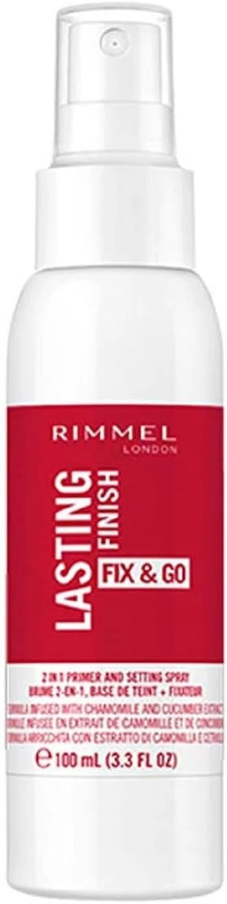 Rimmel Lasting Finish Fix & Go Setting Spray 100ml X 12