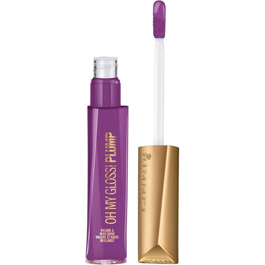 Rimmel Oh My Gloss! Plump Lip Gloss 840 Showstopper X 3