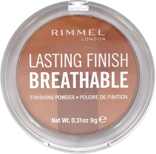 Rimmel Lasting Finish Breathable Powder 004 Deep X 4