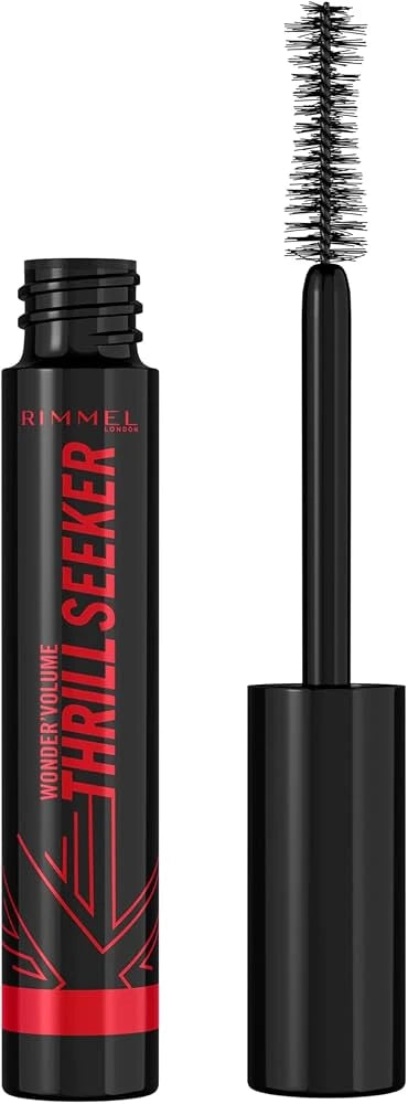 Rimmel Thrill Seeker Mascara 004 Pitch Black X 3