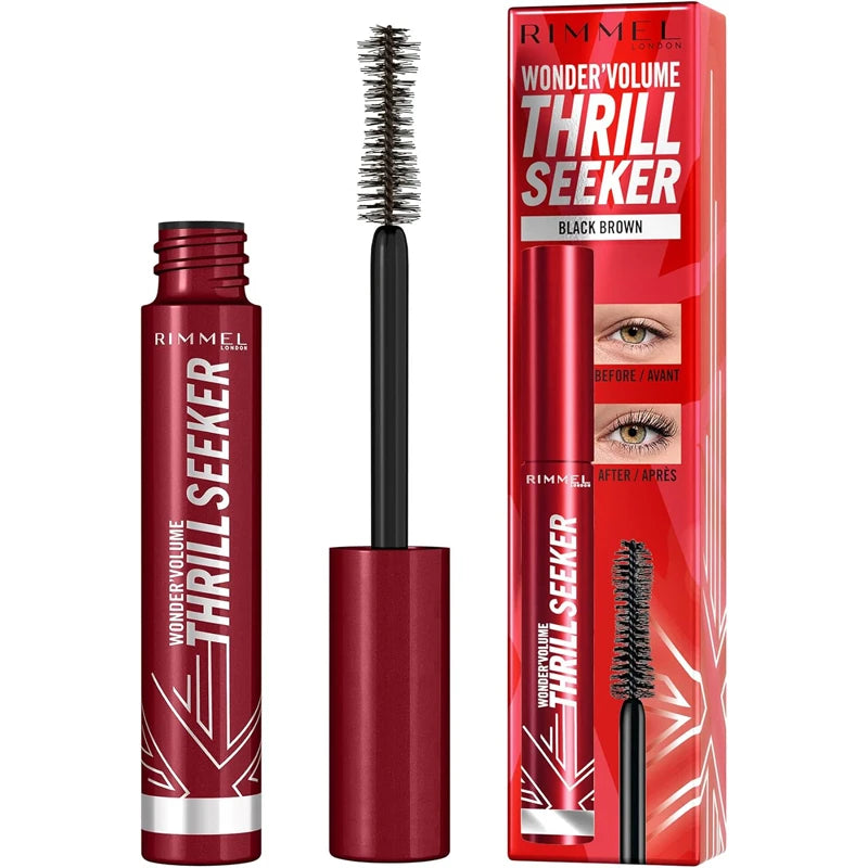 Rimmel Thrill Seeker Mascara Black Brown X 3