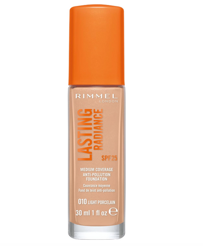 Rimmel Lasting Radiance Anti Pollution Foundation 010 Light Porcelain image 2