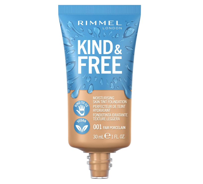 Rimmel London Kind & Free Moisturing Skin Tint Foundation 001 Fair Porcelain