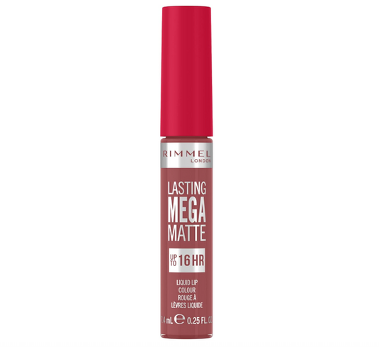 Rimmel London Lasting Mega Matte 16HR Liquid Lipstick 210 Rose & Shine