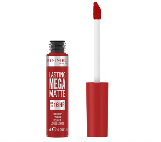 Rimmel London Lasting Mega Matte 16HR Liquid Lipstick 500 Fire Starter