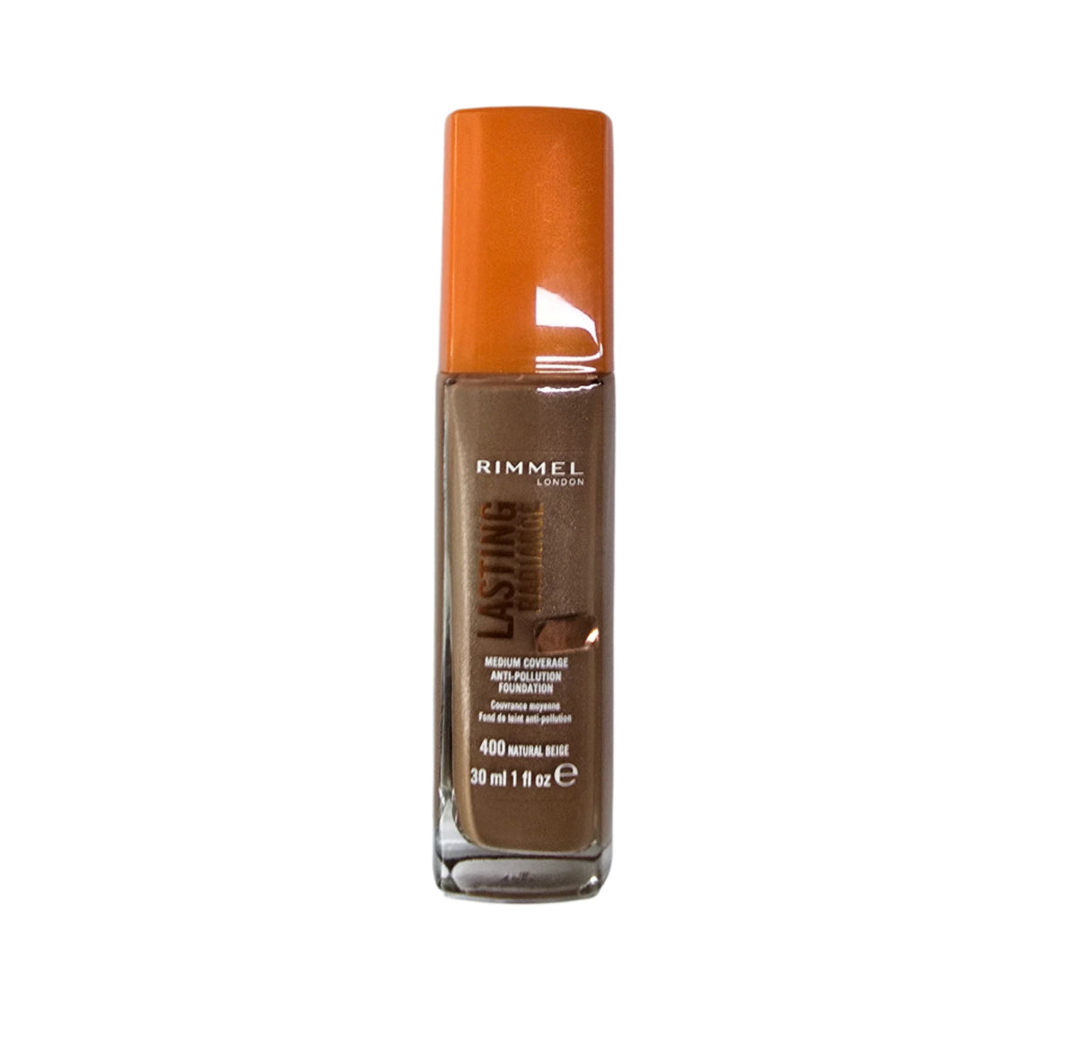 Rimmel Lasting Radiance Anti Pollution Foundation 400 Natural Beige image 2
